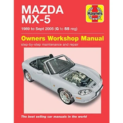 Bild av Haynes Reparationshandbok, Mazda Mx 5, Universal, 978 0 85733 5 654