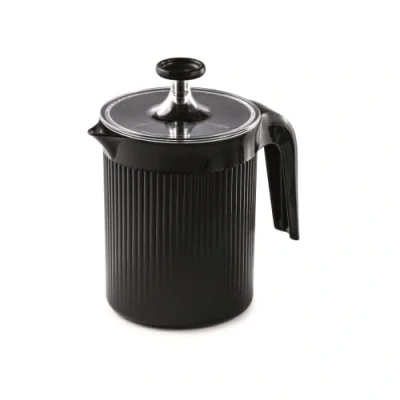 Bild av Snips Cremix mjölkskummare manuell Färg svart 0,50 L 10 x 14,50 15,30 cm Tillverkad i Italien BPA fri och ftalatfri