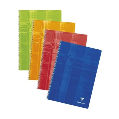 Bild av Spiralblock A4 linjerat 50 ark Clairefontaine 68145C 10st