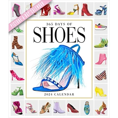 Bild av 365 Days of Shoes Picture A Day Wall Calendar 2024: An Obsessive Extravaganza