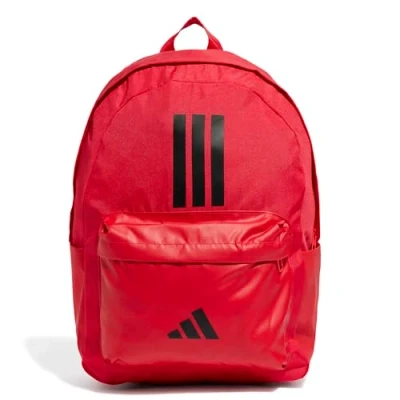 Bild av adidas Unisex Vuxen CLASSIC THREE STRIPES BACKPACK BACK TO SCHOOL, pure ruby/black, One Size