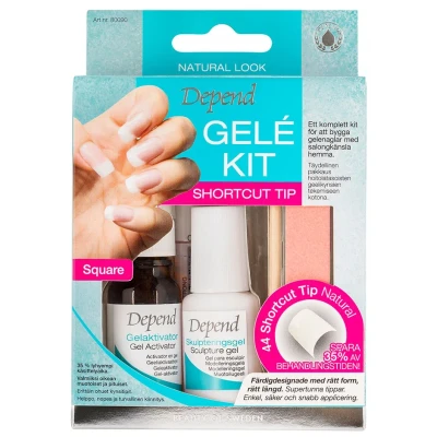 Bild av Depend Gelekit Natural Look Shortcut Tip