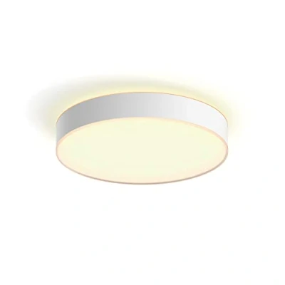 Bild av Philips Hue Enrave stor vit (inkluderar en Dimmer Switch): takplafond, White Ambiance, 33.5W, 2200 6500 kelvin, Zigbee &amp; BT, röststyrning via Amazon Alexa, Google Home, Siri