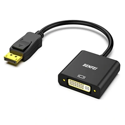 Bild av BENFEI DisplayPort till DVI omvandlare, förgylld DP/displayport D kabel HDTV adapter omvandlare hane hona