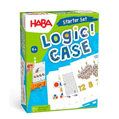 Bild av HABA Logic! CASE Startset 6+, logikspel för barn från 4 år, resespel, 306118