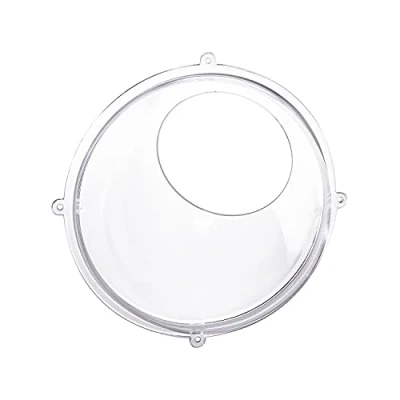 Bild av HMF 46624 22 halvsfärisk vägghylla i akryl, Ø 24 cm, transparent