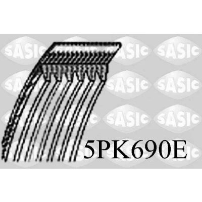 Bild av Flerspårsrem Sasic 5PK690E