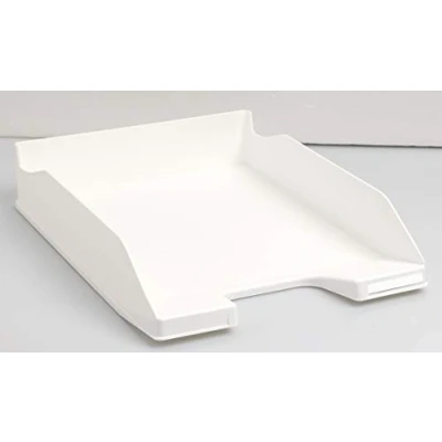 Bild av Exacompta 11313D Combo Midi brevfack (34,7 x 25,5 6,5 cm, för dokument din A4, perfekt organisation, robust, stapelbar) Set med 6 vita