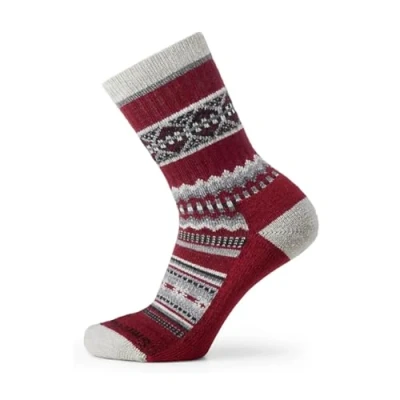 Bild av Smartwool Everyday Snowed IN Sweater CREW Träningssockor, Storlek: XL, Tibetan red