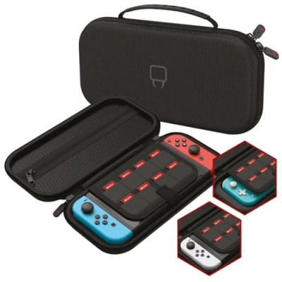 Bild av Venom Switch Carry Case (ingår) 2 x skärmskydd) Kompatibel med standard, OLED och Lite, svart