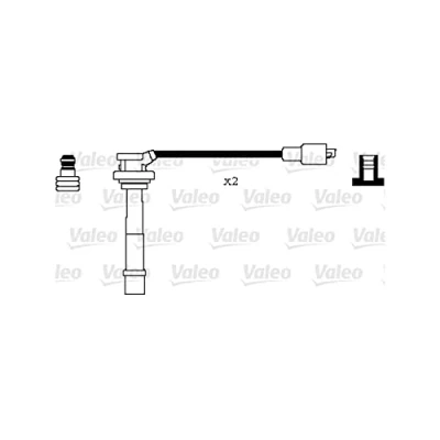 Bild av VALEO 346079 Jeu De Fils d&#039;Allumage SUZUKI: Jimny SUV, Ignis I, Grand Vitara 1 SUV