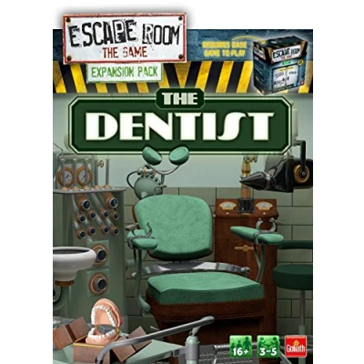 Bild av Escape Room: Spelet The Dentist Expansion Pack Brädspel För vuxna 3 5 spelare Åldrar 16+
