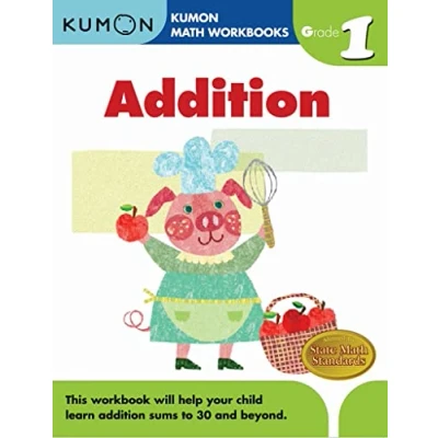 Bild av Grade 1 Addition (Kumon Math Workbooks)