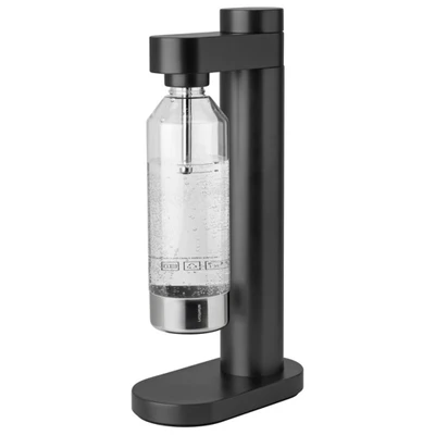 Bild av Stelton Brus carbonator Maskin för kolsyra Black metallic L: 22 x W: 11,5 H: 42 cm