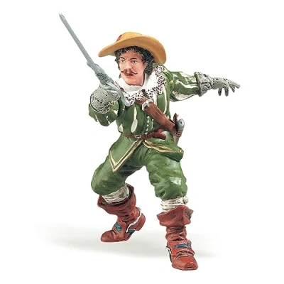 Bild av PAPO Handmålade Historiska figurer D&#039;Artagnan 39904 samlarbar för barn Lämplig pojkar och flickor från 3 år