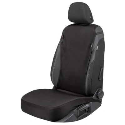 Bild av WALSER 18510 Bilsätesskydd svart Polyester VOLKSWAGEN: Caddy 3, Passat B8 Variant, Golf 7, VOLVO: XC60 I, II, V90 II Kombi