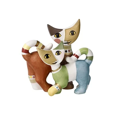 Bild av Goebel Kattpar minikatter Mio e Bea av konstnären Rosina Wachtmeister i kex porslin, 31400841, 7,5 x 4 cm