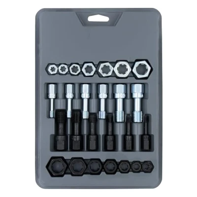 Bild av Lang Tools 2581 26 delad gängåterställarkran och formset, svart
