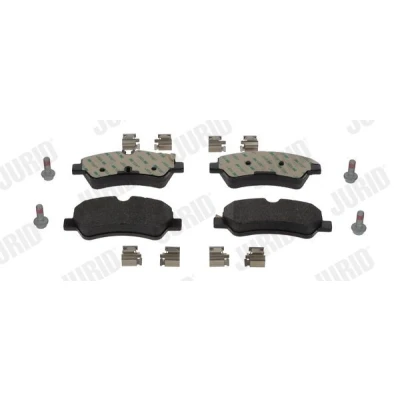 Bild av JURID 573434J Jeu de plaquettes frein préparé pour indicateur d&#039;usure FORD: Transit Custom V362 Van, V363 Minibus