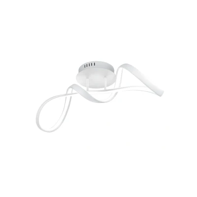 Bild av Reality Leuchten LED taklampa Perugia med switch dimmer, vit