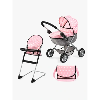 Bild av Bayer Design Dockvagn Cosy Set, Soft Pink