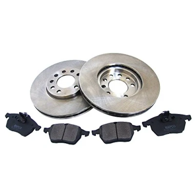 Bild av MAPCO 47757 Disques et plaquettes de freins Essieu avant ventilé contact signal d&#039;usure exclu OPEL: Vectra B Berline, Calibra A