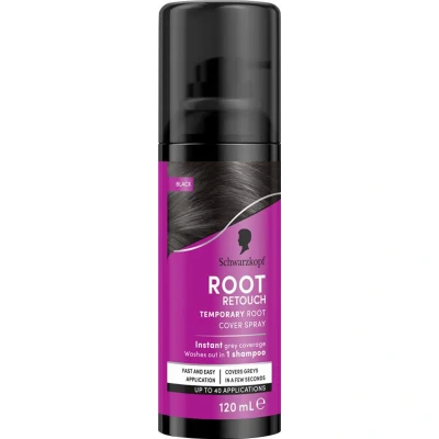 Bild av Schwarzkopf Root Retoucher Black 120 ml