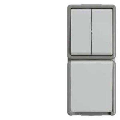 Bild av Siemens Serieomkopplare Delta grå 5TA4815