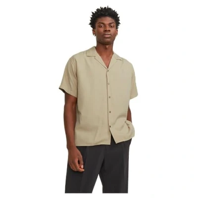 Bild av Jack &amp; Jones Jprccaaron Resort Skjorta, Storlek: Small, Fields of rye