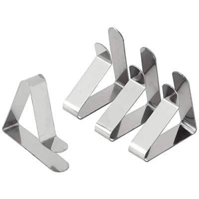 Bild av Gilberts Food Service bordsduk klämmor paket med 4 JS913860, multi