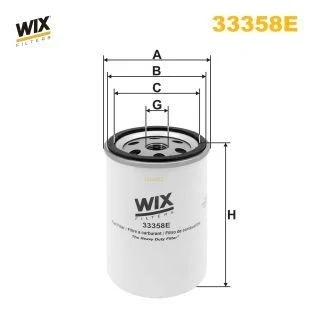 Bild av WIX FILTERS 33358E Filtre à Carburant vissé RENAULT TRUCKS: Messenger Van / Break, B Camion plate forme/Châssis
