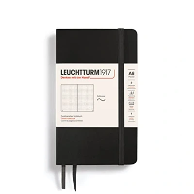 Bild av Notes Pocket Leuchtturm1917 w kropki czarny 311346