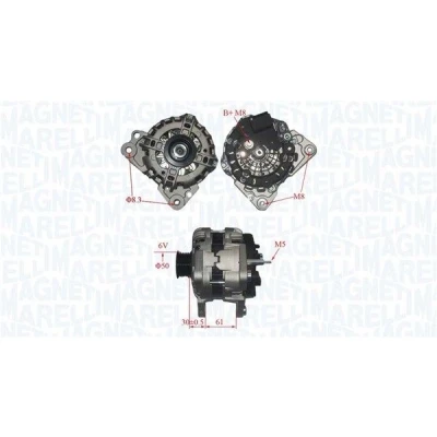 Bild av Generator, seat mii, skoda citigo, vw load up, up!, 04C903023B, 04C903023BX, 04E903025P