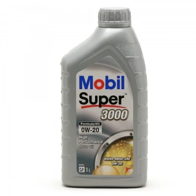 Bild av Mobil Super 3000 Formula VC 0W 20 1I Huile moteur 153319 RENAULT: Kangoo II Express, Captur, Megane 4, FIAT: 500 3 portes, Panda III 3/5 portes