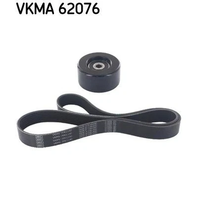 Bild av SKF VKMA 62076 Jeu de courroies trapézoïdales à nervures NISSAN: MICRA 3, Note I, 4