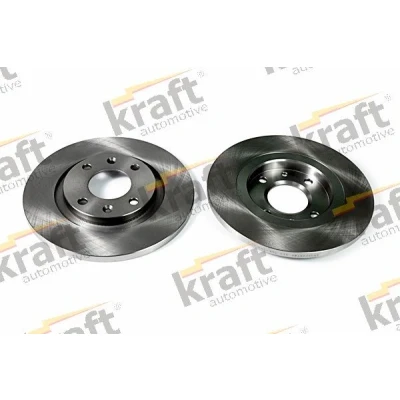 Bild av KRAFT 6045785 Disque de frein 266, 266,0 13,0 4 plein CITROËN: C3 I 3/5 portes, Berlingo / First I, Van