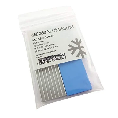 Bild av EC360® Aluminium M.2 SSD Kylfläns I 2280 NVMe Kylare, Heatsink