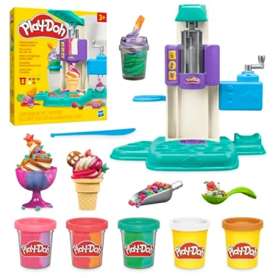 Bild av Play Doh Leklera Rainbow Swirl Glass