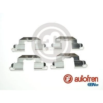 Bild av AUTOFREN SEINSA D42910A Kit d&#039;accessoires, plaquette de frein à disque Essieu arrière NISSAN: NP300 Navara Pick up, Pathfinder 3, MAZDA: CX 7, 9