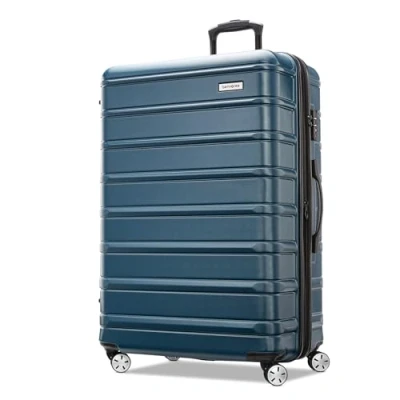 Bild av Samsonite Omni 2 hårt expanderbart bagage med spinner hjul., Checked Large 28 Inch