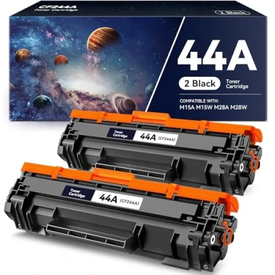 Bild av Volto CF244A 44A kompatibel tonerkassett för HP Laserjet Pro M15 M15a M15w M16 M16a M16w MFP M28a M28w M29a M29w skrivare (svart, 2 pack)