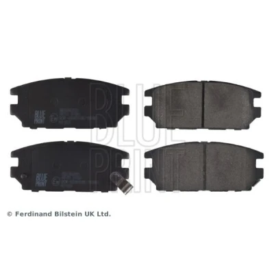 Bild av BLUE PRINT ADC44255 Jeu de plaquettes frein Essieu arrière avec indicateur d&#039;usure MITSUBISHI: Lancer 7 Limousine, 6 Galant
