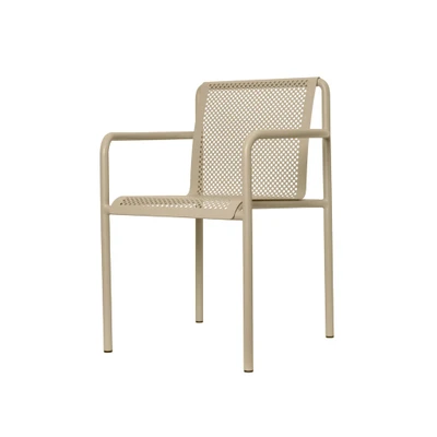 Bild av Ferm Living Dapple Chair With Arms Trädgårdsstol Cashmere W60 x D53 H80 CM
