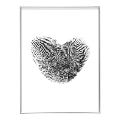 Bild av Deknudt ram S011D1 40.0X50.0 plast, matt silver