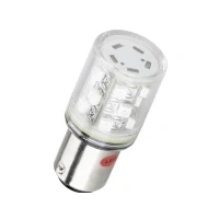 Bild av LED signallampa Barthelme BA15d 52160211 24 V/DC, V/AC Röd