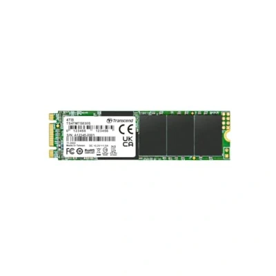 Bild av Transcend MTS830S 4 TB M.2 2280 SATA III 6 Gb/s intern solid state enhet (SSD) 3D TLC NAND med DRAM cache (TS4TMTS830S)