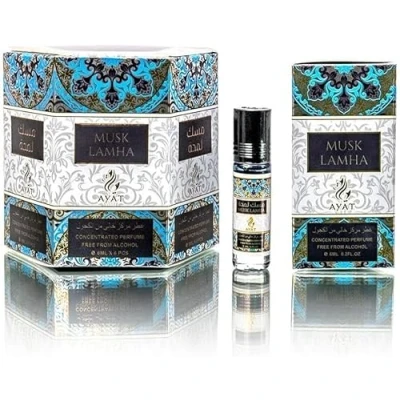 Bild av AYAT PERFUMES 6 x ml doftolja för män och kvinnor långvarig bekväm (Musk Lamha)