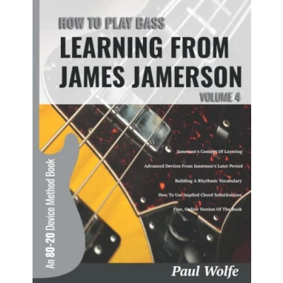 Bild av How To Play Bass Learning From James Jamerson Vol 4