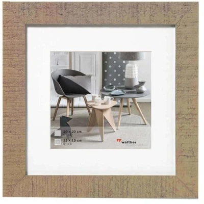 Bild av walther design HO220C hem träram, 1 (20 x 20 cm), beige brun