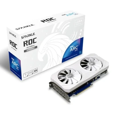 Bild av SPARKLE Intel ARC A770 ROC Luna 16 GB vit